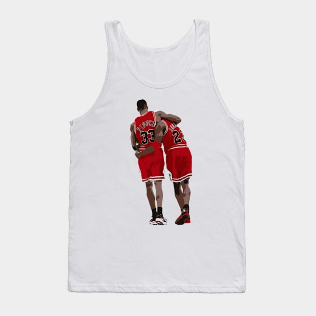 The Flu Game Tank Top by MakNBA